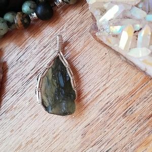 Moldavite Pendant